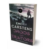 3D view of Premade Science Fiction Book Cover - Shark