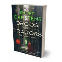 3D view of Premade Science Fiction Book Cover - Outer Space