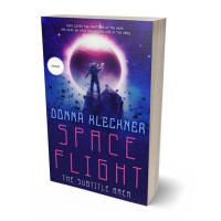 3D view of Premade Science Fiction Book Cover - Lucky Point