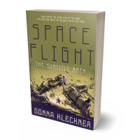 3D view of Premade Science Fiction Book Cover - Shadow