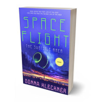 3D view of Premade Apocalyptica Book Cover - Royal Blue