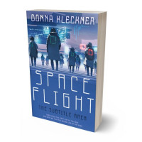 3D view of Premade Science Fiction Book Cover - San Marino