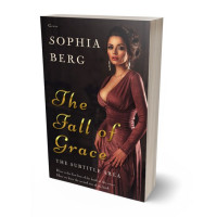 3D view of Premade Romance Book Cover - Cocoa Brown