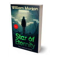 3D view of Premade Science Fiction Book Cover - Rodeo Dust