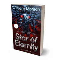 3D view of Premade Science Fiction Book Cover - Gondola