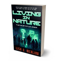 3D view of Premade Science Fiction Book Cover - Spring Rain