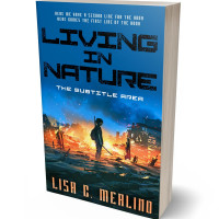 3D view of Premade Apocalyptica Book Cover - Tory Blue