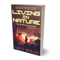 3D view of Premade Apocalyptica Book Cover - Congo Brown