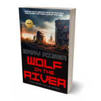 Tablet view of Shark #14001 - Premade Apocalyptica Book Cover