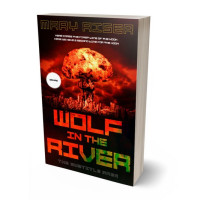 3D view of Premade Apocalyptica Book Cover - Cinnabar