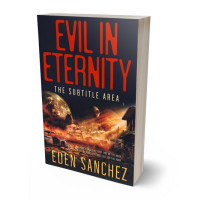 3D view of Premade Apocalyptica Book Cover - Baltic Sea