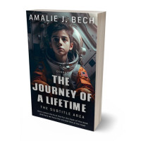 3D view of Premade Science Fiction Book Cover - Mirage