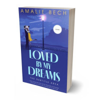 3D view of Premade Romance Book Cover - Chambray