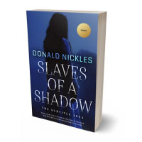 3D view of Premade Mystery & Thriller & Suspense Book Cover - Mirage