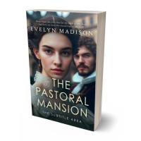 3D view of Premade Romance Book Cover - Shark