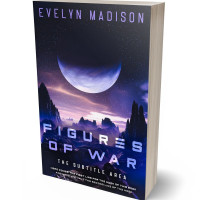 3D view of Premade Science Fiction Book Cover - Mirage