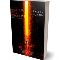 3D view of Premade Apocalyptica Book Cover - Asphalt