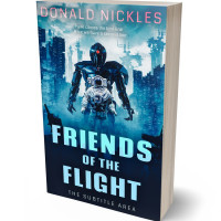 Tablet view of Powder Blue #14329 - Premade Science Fiction Book Cover