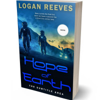 3D view of Premade Science Fiction Book Cover - Black Pearl