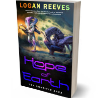 Tablet view of Tan #14339 - Premade Apocalyptica Book Cover