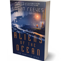 Tablet view of Ebony Clay #14348 - Premade Science Fiction Book Cover