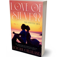3D view of Premade Romance Book Cover - Ebony