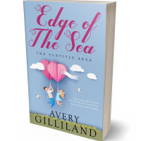 3D view of Premade Romance Book Cover - Rock Blue