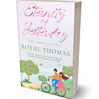 3D view of Premade Romance Book Cover - Athens Gray