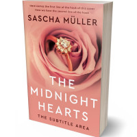 3D view of Premade Romance Book Cover - Tonys Pink