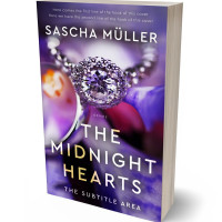 3D view of Premade Romance Book Cover - Affair