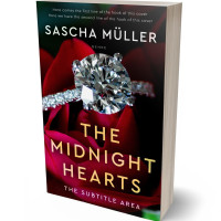 3D view of Premade Romance Book Cover - Coffee Bean