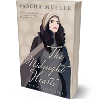 3D view of Premade Chick Lit Book Cover - Wafer