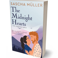 3D view of Premade Romance Book Cover - Bon Jour