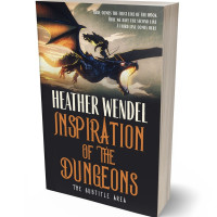 3D view of Premade Fantasy Book Cover - Dune