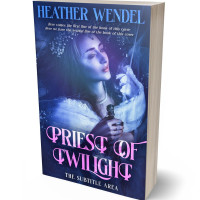 3D view of Premade Fantasy Book Cover - Cloud Burst