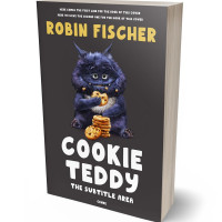 3D view of Premade Fantasy Book Cover - Ship Gray