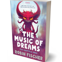 3D view of Premade Horror Book Cover - Cannon Pink