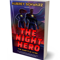 3D view of Premade Action & Adventure Book Cover - Pomegranate