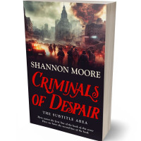 3D view of Premade Apocalyptica Book Cover - Japonica