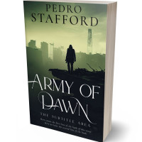 3D view of Premade Apocalyptica Book Cover - Pine Glade