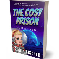 3D view of Premade Science Fiction Book Cover - Lucky Point