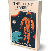 3D view of Premade Science Fiction Book Cover - Gable Green