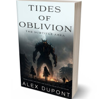 3D view of Premade Apocalyptica Book Cover - Mystic