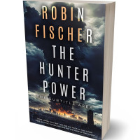 3D view of Premade Apocalyptica Book Cover - Ebony Clay