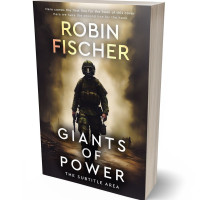 3D view of Premade Apocalyptica Book Cover - Akaroa