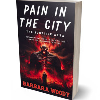 3D view of Premade Horror Book Cover - Thunder