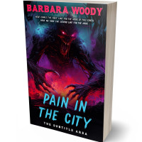 3D view of Premade Horror Book Cover - Cinder