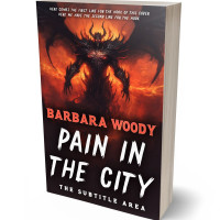 Tablet view of Red Damask #14706 - Premade Horror Book Cover