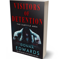 3D view of Premade Horror Book Cover - Shark