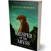 3D view of Premade Western Book Cover - Hunter Green